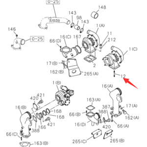 BUY Turbocharger Stud 1093001010 for Hitachi for sale