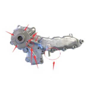 BUY Water Pump 1E01773030 1E017-73032 for Bubota Engine V2003T V2203 for sale