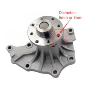 Buy Water Pump 8970739510 8971050120 for Isuzu Trooper 2.8 3.1 TD 4JB1 4JG2 Engine