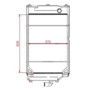 BUY Water Radiator 2253317 for Caterpillar CAT 938GII IT38II for sale