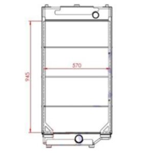 BUY Water Radiator 2253318 for Caterpillar CAT 966GII 972GII for sale