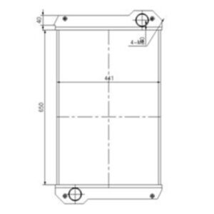 BUY Water Radiator 3099105 for Caterpillar CAT 428E 416E 420E 434E 422E 432E 442E 444E for sale