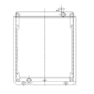 BUY Water Radiator Core 14503549 for Volvo Excavator EC55C for sale