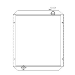 BUY Water Radiator Core 14522957 14523887 14503550 14523888 14521810 for Volvo Excavator EC55B EW55B for sale