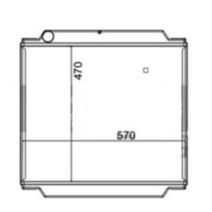 BUY Water Radiator Core 30/912000 for JCB 3CX for sale