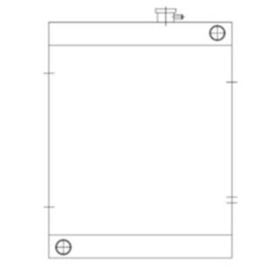 BUY Water Radiator Core 30/925376 for JCB 160 170 for sale