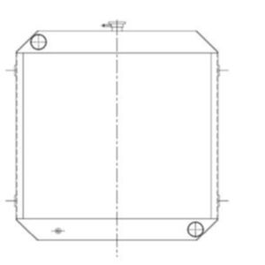 BUY Water Radiator Core 923/03300 for JCB 430 Wheeled Loader for sale