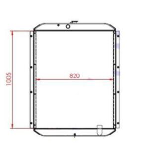 BUY Water Radiator Core for Volvo Excavator EC280E for sale