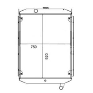 BUY Water Radiator Core for Volvo Loader L120 Old Type for sale