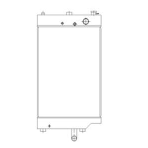 BUY Water Radiator 2305006 for Caterpillar CAT 3126B C7 C9 for sale