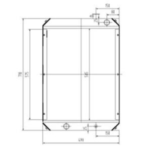 BUY Water Tank Radiator 11M8-42010 11M8-42011 11M8-43200 11M8-43201 11M8-42020 11M8-43110 11M8-43100 11M8-43101 for Hyundai Excavator R55-7 R55W-7 for sale