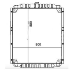 BUY Water Tank Radiator 1945561 1355769 for Caterpillar CAT Excavator E318B E315B E317B for sale