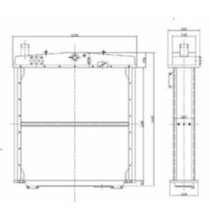 BUY Water Tank Radiator 195-03-00038 for Komatsu D355A-1 D355A-3 Bulldozers for sale