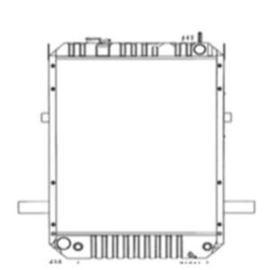 BUY Water Tank Radiator 417-03-21211 for Komatsu WA150-3 Wheel Loader for sale
