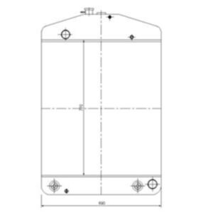 BUY Water Tank Radiator 419-03-11201 for Komatsu WA200-1 WA250-1 WA300-1 WA320-1 Wheel Loader for sale