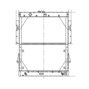 BUY Water Tank Radiator 426-03-21781 for Komatsu WA600-3 Wheel Loader for sale