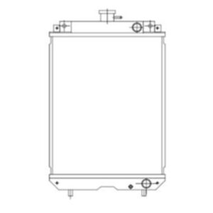 BUY Water Tank Radiator 4640694 for Hitachi Excavator ZX27U-2 for sale