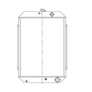 BUY Water Tank Radiator for Hyundai Excavator R220-5 R170W for sale