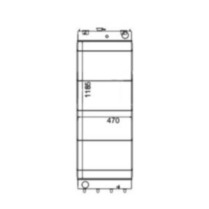 BUY Water Tank Radiator for Komatsu Excavator PC550-7 for sale
