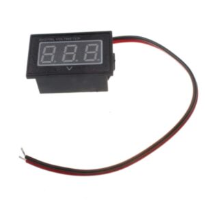 BUY Waterproof Monitor 12V Battery Meter 2.5-30V DC Auto Gauge Digital Voltmeter LED for sale