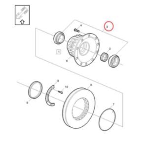 Wheel Hub Bearing Front Axle 20518637 21021391 for Volvo Truck FH FM VN VNL Bus B11R B12B B13R B7R B9L