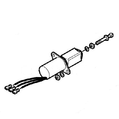 Made for Volvo Models MC60 MC70 - Engine Stop Magnet VOE 11850426 Stop Solenoid s comprising the spare part VOE 11850426 Solenoid