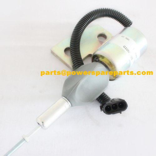 Made for Cummins Diesel Fuel Shutoff Solenoid 3964628 24V Construction Machinery - Fit