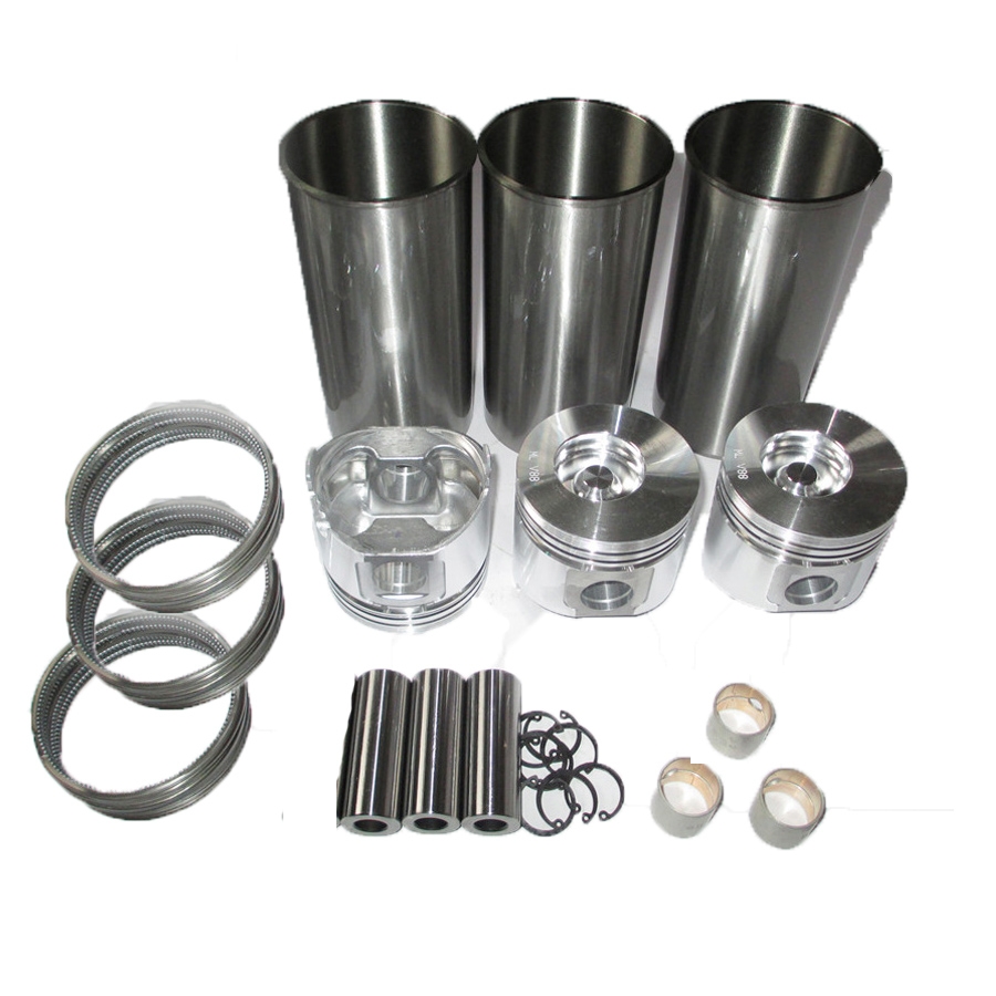 Compatible with Airman PDS90 Isuzu Engine 3KC2 Cylinder Liner Kit Engine Four Matching