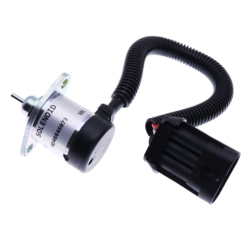 Perfect for Bobcat Loader A300 A770 S220 S250 S300 S330 S750 S770 S850 T250 T320 T770 T870 - 12V Stop Shut Off Solenoid 6689034 A300,A770,S220,S250,S300,S330,S750,S770,S850,T250,T300,T320,T750,T770,T870,WL350,WL440,V417,T2250
