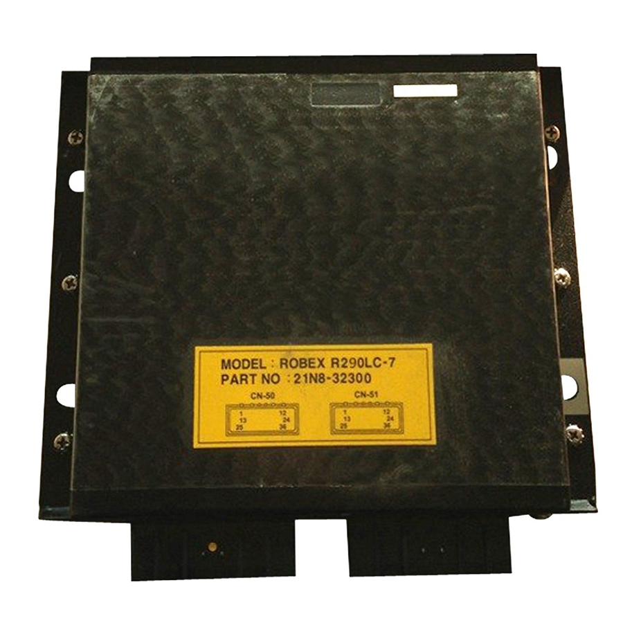 Compatible with Hyundai Excavator R290-7 R290LC-7 RX290LC-7 Cab Controller Panel V-ECU 21N8-32300 21N832300 R290-7,R290LC-7,RX290LC-7