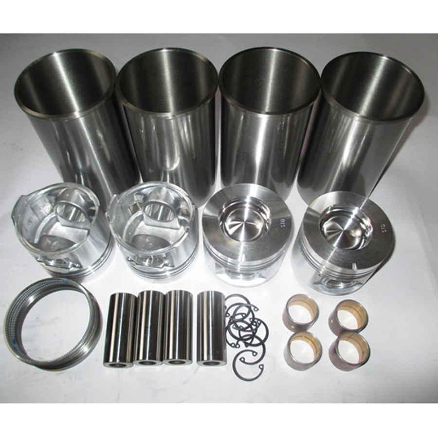 Compatible with Komatsu Backhoe WB140-2N WB150-2N Komatsu Engine 4D106 Yanmar Engine 4TNV106 Cylinder Liner Kit Engine Four Matching WB140-2N,WB140PS-2N,WB150-2N,WB150AWS-2N,WB150PS-2N