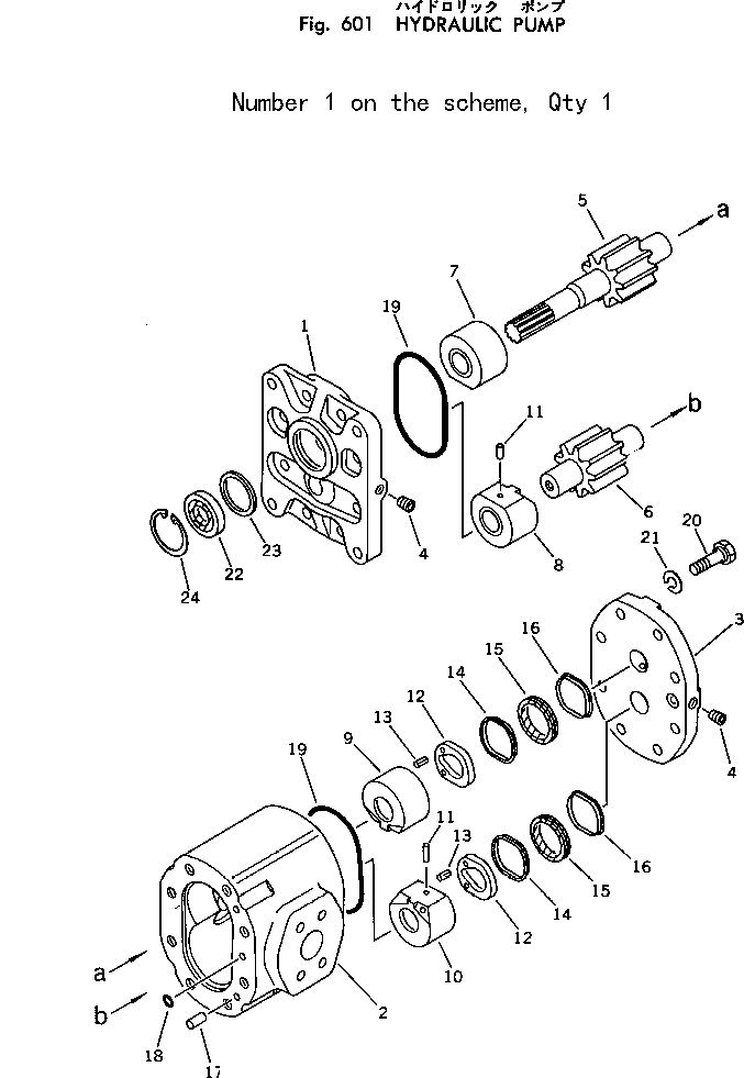 Compatible with Komatsu Bulldozer D50A-17 D50P-17 D50PL-17 D53S-16 Hydraulic Pump 704-12-38100 7041238100 D50A-16,D50A-17,D50P-16,D50P-17,D50PL-17,D53S-16