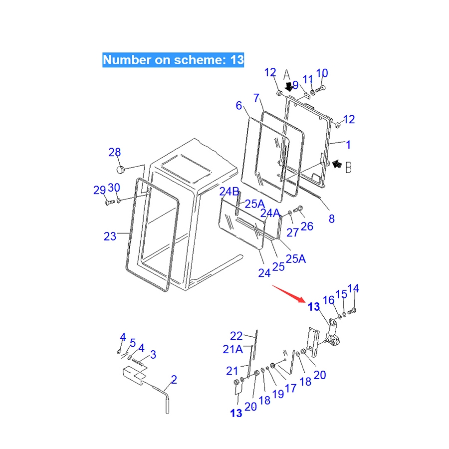 Compatible with Komatsu Excavator PC100-3 PC120-3 PC150-3 PC200-3 PC220-3 PC300-3 PC400-3 PC60-5 PC650-3 PC80-3 Wiper Motor 205-06-71410 203-06-41720 203-06-41710 2030641710 2030641720 PC100-3,PC120-3,PC150-3,PC200-3,PC220-3,PC300-3,PC400-3,PC60-5,PC650-3