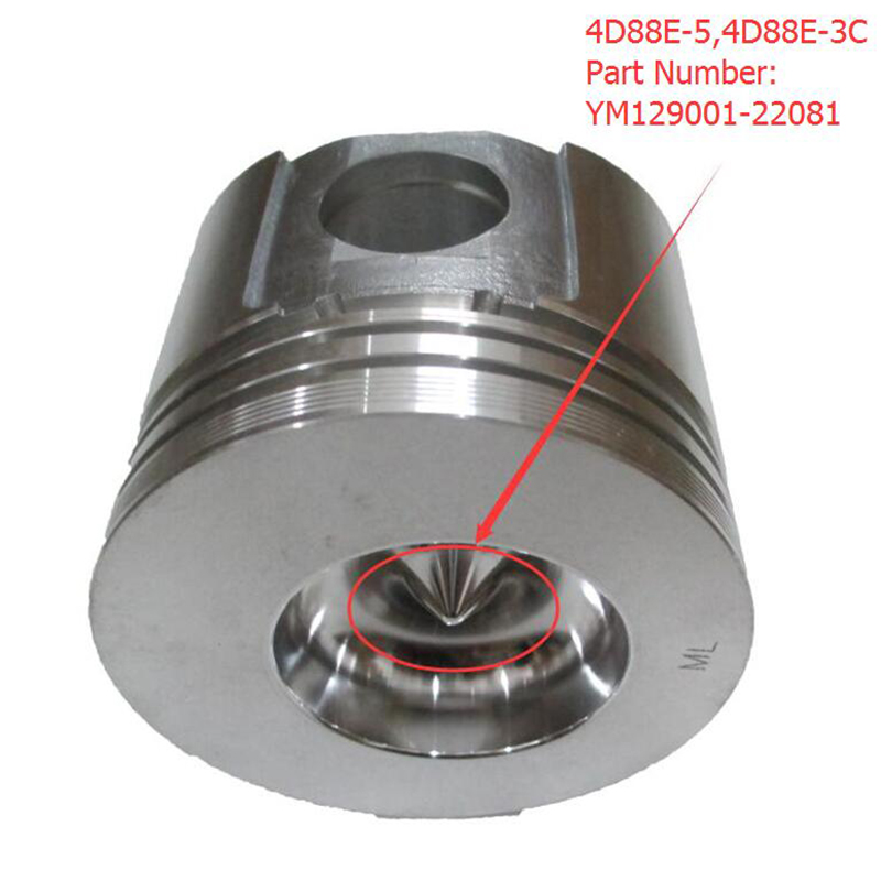 Compatible with Komatsu Skid Steer SK714 Yanmar 4TNE88 Komatsu 4D88E Overhaul Rebuild Kit