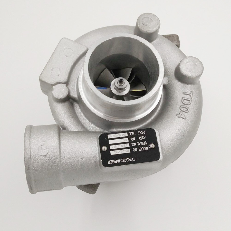 Compatible with Mitsubishi Engine S4S-Z1DT65SP Turbo TD04HL Turbocharger 49189-02430