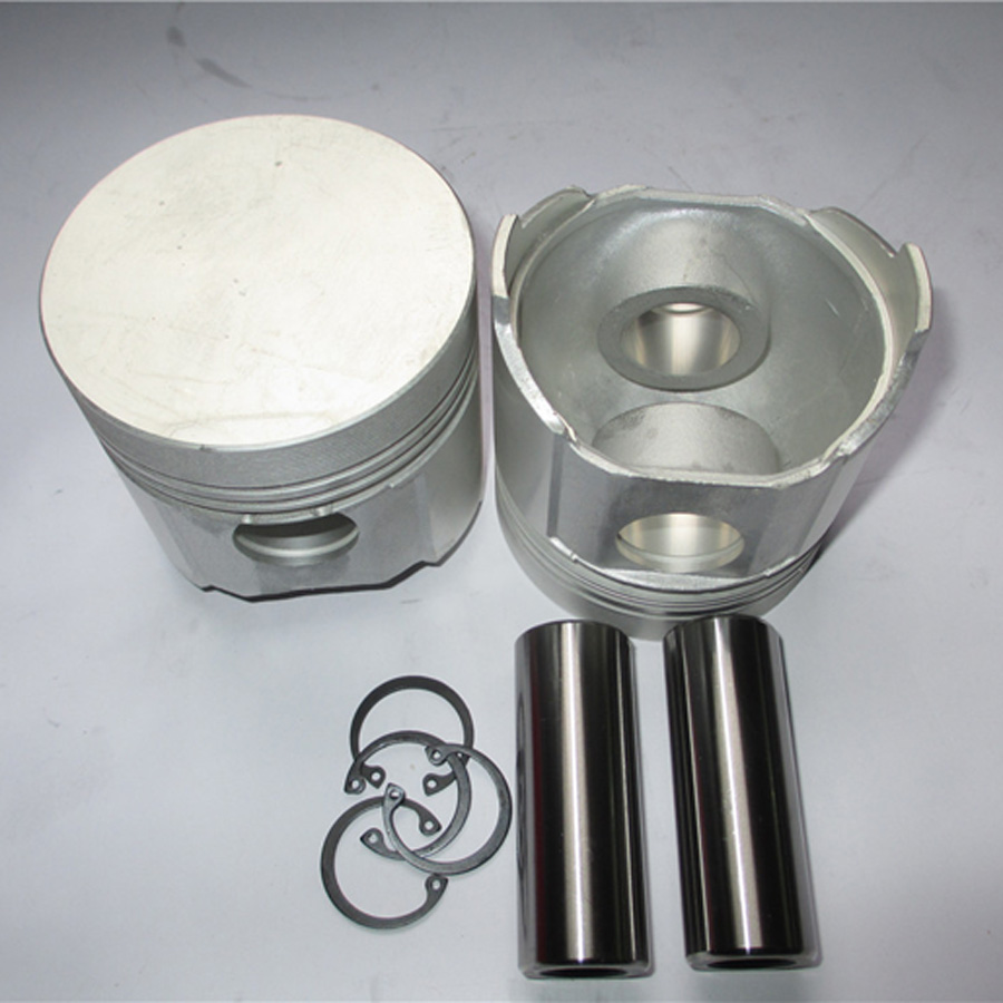 Compatible with Yanmar Engine 3TNE88 Komatsu Engine 3D88 Piston 3 Units 1 Set YM129001-22081 YM12900122081 3D88E