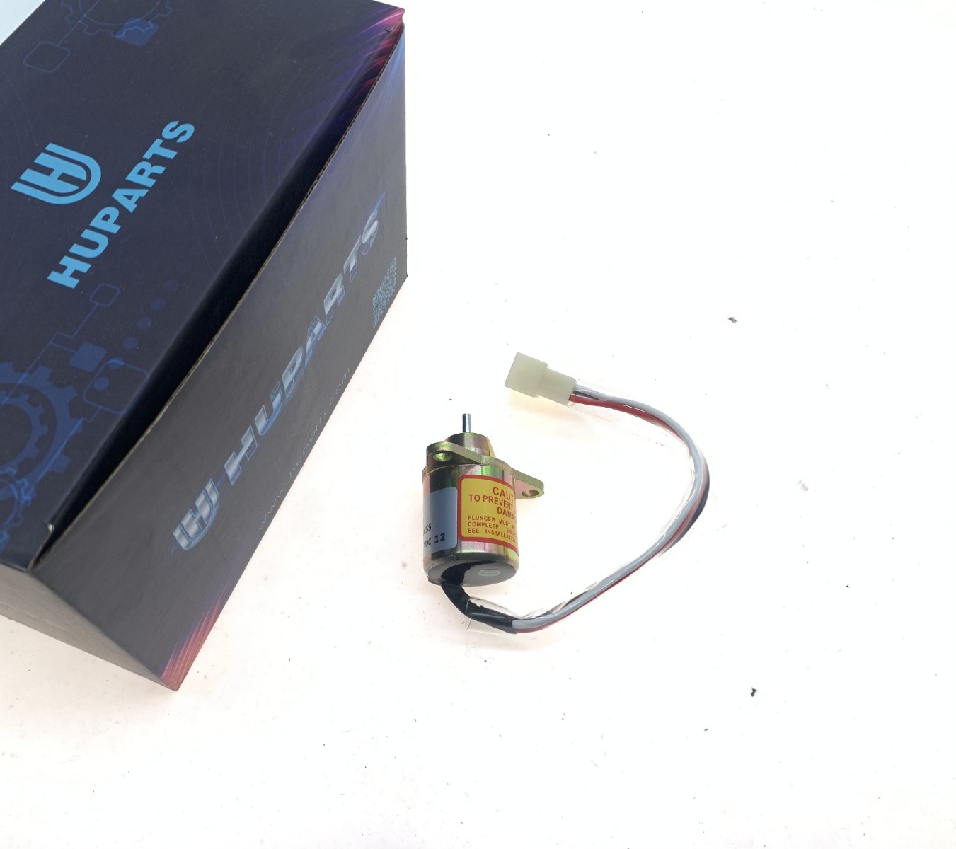 Compatible with Yanmar 4TNV94L Engine 12V Stop Solenoid 119653-77950 SA-4562T 4TNV98L-SFN 4TNV106-GGE R55-7 R60-7 3TNE84 4TNV94L-SFN