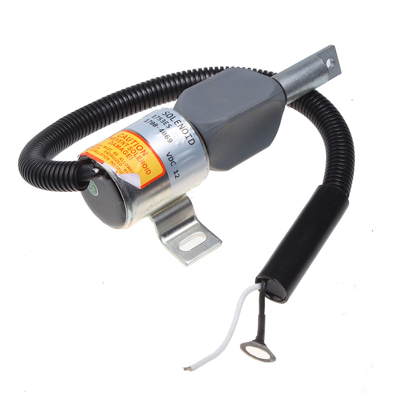 Suitable for Takeuchi. TL140 - Fuel Shut Off Solenoid Valve 12V 1753ES 1700-4061 Fit 1700-4061 Application For Takeuchi. TL140