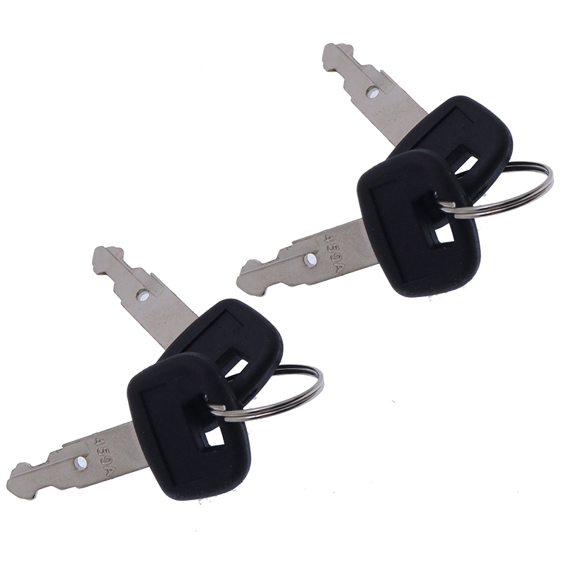 Tailored for Kubota KX121-3 KX161-3 KX41-3 KX71-3 KX91-3 U15 U17 U25S U35 L39 L45 L47 L48 - 4pcs Ignition Key RC411-53933 RC41153933 KX121-3,KX161-3,KX41-3,KX71-3,KX91-3,U15,U17,U25S,U35,L39,L45,L47,L48