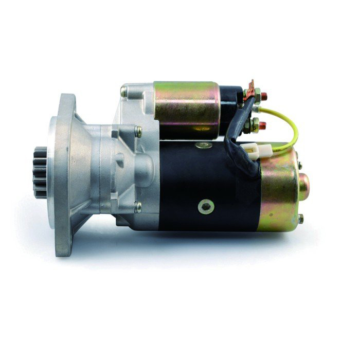 Compatible with Komatsu Excavator PC40 Yanmar Engine 4D84 Starter Motor