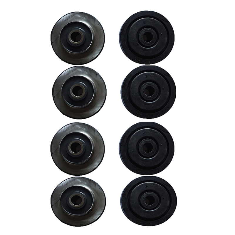Compatible with Kato Excavator HD1250 - 1 Set Mounting Rubber Cushion Feet Bumper