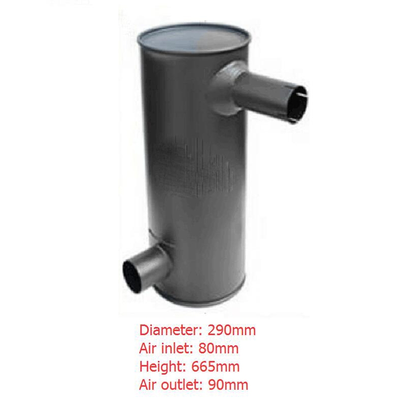 Optimized for Doosan Daewoo Excavator SOLAR 220LC-V DH220-5 SOLAR 220LL - Muffler 2203-1701 22031701 SOLAR 220LC-V,DH220-5,SOLAR 220LL