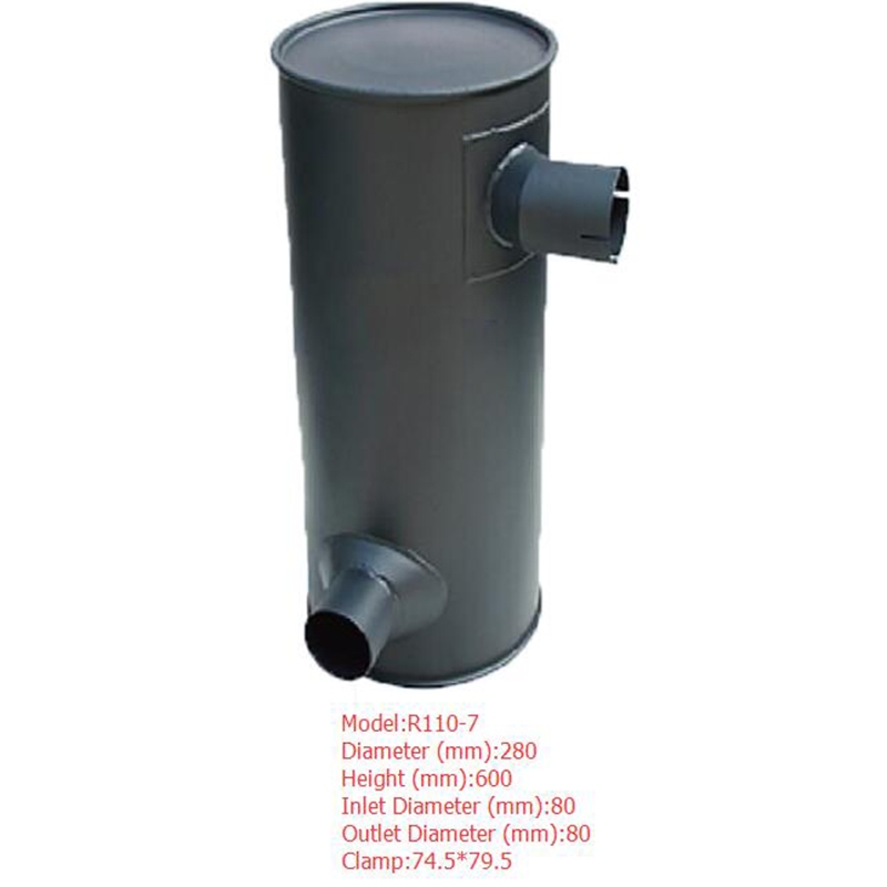 Perfect for Hyundai Excavator R110-7 - Muffler Silencer