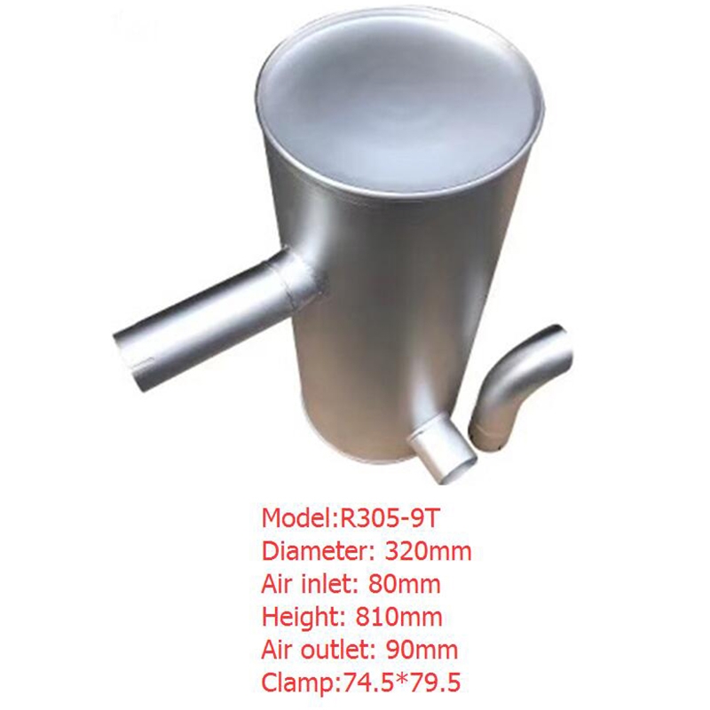 Specifically for Hyundai Excavator R305-9T - Muffler Silencer