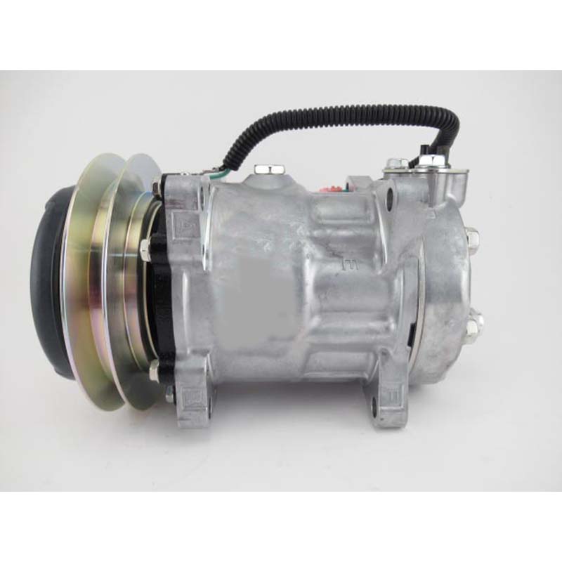 Suitable for Mitsubishi Fuso Kobelco Kato Komatus - Sanden SD7H15 A/C Compressor 7120-8019 SD7H157992 SD7H157892 1101397 719003412 50943073 50943053 71208019 7982 WXTK027 520-8259 5208259