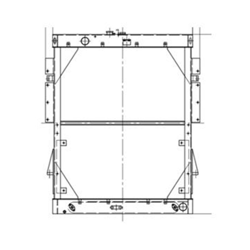 Designed to fit Komatsu WA600-3 Wheel Loader - Water Tank Radiator 426-03-21781 4260321781 WD600-3