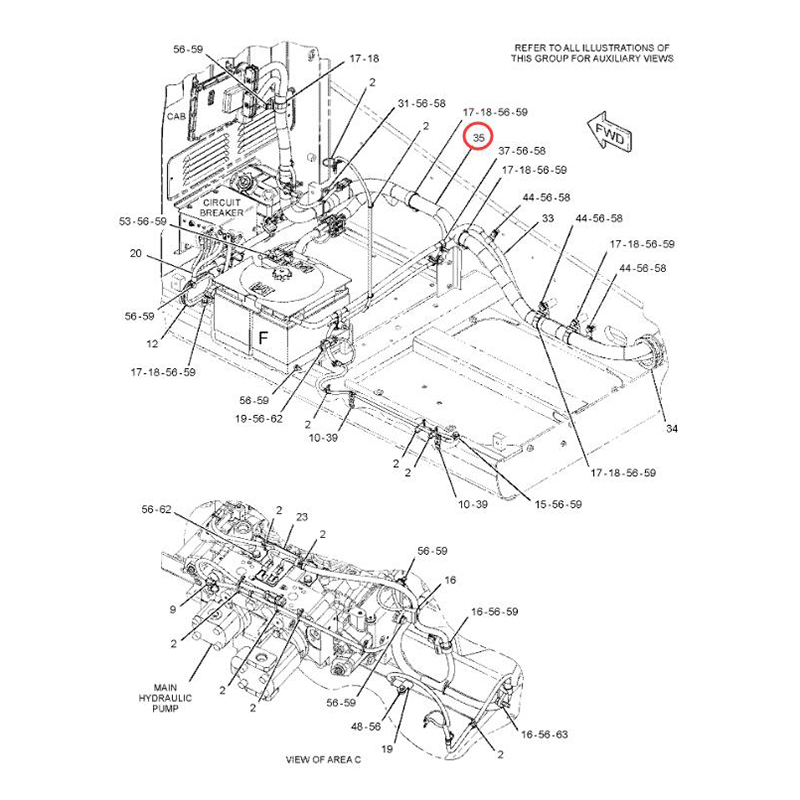 Suitable for Caterpillar CAT Engine C6.4 Excavator 320D 323D L - Wiring Harness 306-8610 CA306-8610 3068610 320D, 320D L, 323D, 323D L